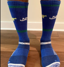 Load image into Gallery viewer, &quot;Dat Way&quot; Blue Socks
